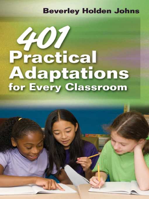 Title details for 401 Practical Adaptations for Every Classroom by Beverley Holden Johns - Available
